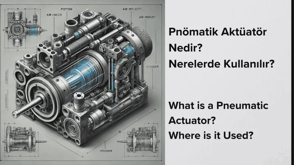 Pnömatik Aktüatör Nedir? Nerelerde Kullanılır?