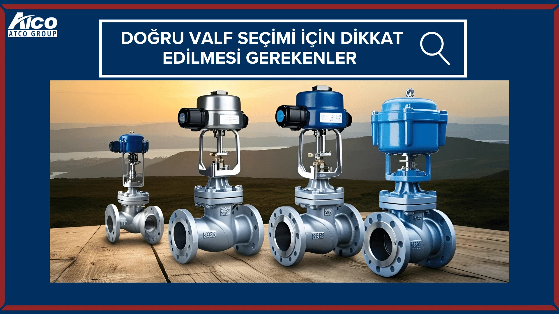 Doğru valf seçimi için dikkat edilmesi gerekenler